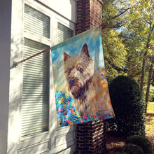 Load image into Gallery viewer, Cairn Terrier Flag Canvas House Size