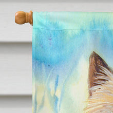 Load image into Gallery viewer, Cairn Terrier Flag Canvas House Size