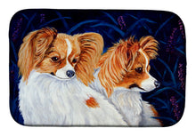 Load image into Gallery viewer, Papillon Dish Drying Mat – Absorbent, Artistic Kitchen Essentials 7241DDM