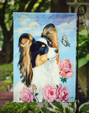 Load image into Gallery viewer, Papillon Garden Flag – Decorative Outdoor Yard Flag