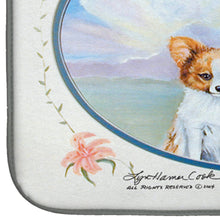 Load image into Gallery viewer, Papillon  Dish Drying Mat – Absorbent, Artistic Kitchen Essentials 7243DDM