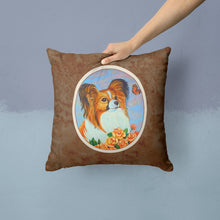 Load image into Gallery viewer, Papillon Throw Pillow - 14x14 Decorative Pillow – Art for Your Home &amp; Patio 7246PW1414