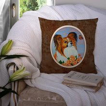 Load image into Gallery viewer, Papillon Throw Pillow - 14x14 Decorative Pillow – Art for Your Home &amp; Patio 7246PW1414