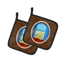 Load image into Gallery viewer, Great Dane Pot Holders - Set of 2 Decorative Kitchen Helpers | Made in the USA 7250PTHD