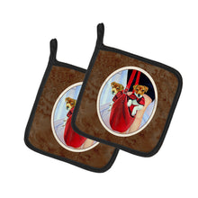 Load image into Gallery viewer, Jack Russell Terrier Pot Holders - Set of 2 Decorative Kitchen Helpers | Made in the USA 7251PTHD