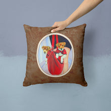 Load image into Gallery viewer, Jack Russell Terrier Throw Pillow - 14x14 Decorative Pillow – Art for Your Home &amp; Patio 7251PW1414