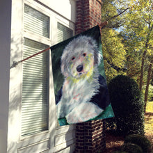 Load image into Gallery viewer, Old English Sheepdog Flag Canvas House Size