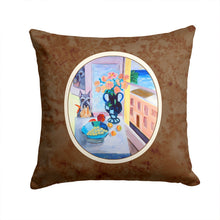 Load image into Gallery viewer, Schnauzer Throw Pillow - 14x14 Decorative Pillow – Art for Your Home &amp; Patio 7255PW1414