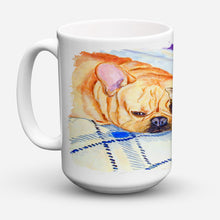 Load image into Gallery viewer, Cat Dishwasher Safe Microwavable Ceramic Coffee Mug 15 ounce 7257CM15