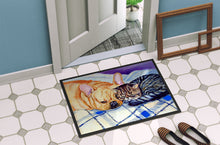Load image into Gallery viewer, Cat Doormat - 18x27 Decorative Floor Mat – Indoor/Outdoor Rug with Artistic Flair Doormat