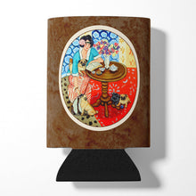 Load image into Gallery viewer, Lady with her Pug Can or Bottle Hugger 7259CC