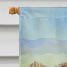 Load image into Gallery viewer, Pomeranian Flag Canvas House Size