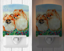Load image into Gallery viewer, Pomeranian Ceramic Night Light 7262CNL