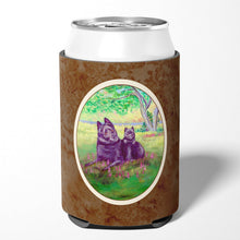 Load image into Gallery viewer, Schipperke and puppy Can or Bottle Hugger 7263CC