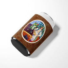 Load image into Gallery viewer, Lady with her Pug Can or Bottle Hugger 7265CC
