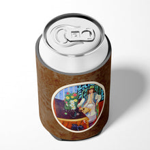 Load image into Gallery viewer, Lady with her Pug Can or Bottle Hugger 7265CC