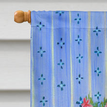 Load image into Gallery viewer, Lady with her Pug Flag Canvas House Size