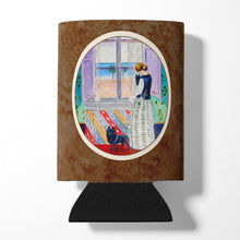 Load image into Gallery viewer, Lady with her Schipperke Can or Bottle Hugger 7268CC