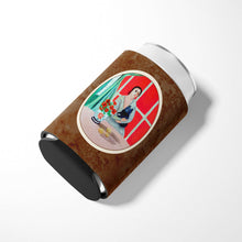 Load image into Gallery viewer, Lady with her Schipperke Can or Bottle Hugger 7269CC