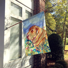 Load image into Gallery viewer, Shar Pei Flag Canvas House Size