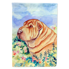 Load image into Gallery viewer, Shar Pei Flag Canvas House Size