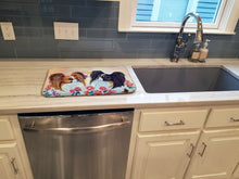 Load image into Gallery viewer, Papillon Dish Drying Mat – Absorbent, Artistic Kitchen Essentials 7272DDM