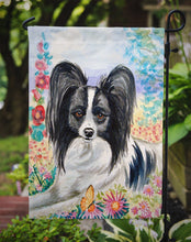 Load image into Gallery viewer, Papillon Garden Flag – Decorative Outdoor Yard Flag
