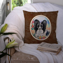 Load image into Gallery viewer, Papillon Throw Pillow - 14x14 Decorative Pillow – Art for Your Home &amp; Patio 7273PW1414