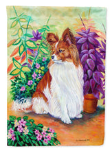 Load image into Gallery viewer, Papillon Garden Flag – Decorative Outdoor Yard Flag