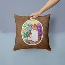 Load image into Gallery viewer, Papillon Throw Pillow - 14x14 Decorative Pillow – Art for Your Home &amp; Patio 7274PW1414