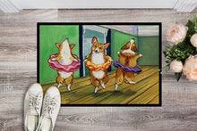Load image into Gallery viewer, Little Ballerina Corgi Indoor Outdoor Mat 18x27 Doormat
