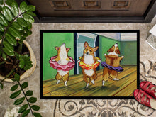 Load image into Gallery viewer, Little Ballerina Corgi Indoor Outdoor Mat 18x27 Doormat