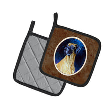 Load image into Gallery viewer, Great Dane Pot Holders - Set of 2 Decorative Kitchen Helpers | Made in the USA 7277PTHD