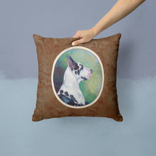 Load image into Gallery viewer, Harlequin Great Dane Throw Pillow - 14x14 Decorative Pillow – Art for Your Home &amp; Patio 7278PW1414