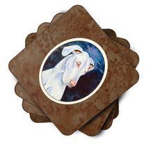 Load image into Gallery viewer, White Great Dane Foam Coaster  7279FC