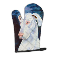 Load image into Gallery viewer, White Great Dane Oven Mitt 7279OVMT