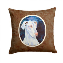 Load image into Gallery viewer, White Great Dane Throw Pillow - 14x14 Decorative Pillow – Art for Your Home &amp; Patio 7279PW1414