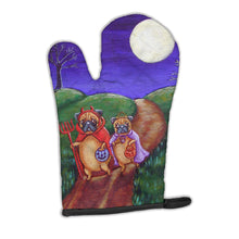 Load image into Gallery viewer, Trick or Treat Halloween Pug Oven Mitt 7281OVMT