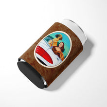 Load image into Gallery viewer, Great Dane with Mona Lisa Can or Bottle Hugger 7282CC