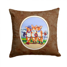 Load image into Gallery viewer, Cowboy Corgi Throw Pillow - 14x14 Decorative Pillow – Art for Your Home &amp; Patio 7283PW1414