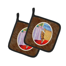 Load image into Gallery viewer, Corgi Pot Holders - Set of 2 Decorative Kitchen Helpers | Made in the USA 7285PTHD