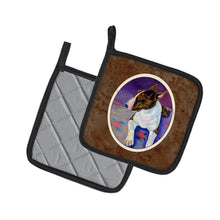 Load image into Gallery viewer, Bull Terrier Pot Holders - Set of 2 Decorative Kitchen Helpers | Made in the USA 7287PTHD