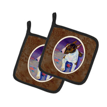 Load image into Gallery viewer, Bull Terrier Pot Holders - Set of 2 Decorative Kitchen Helpers | Made in the USA 7287PTHD