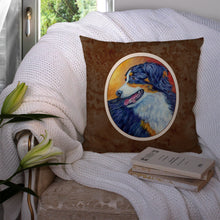Load image into Gallery viewer, Australian Shepherd Throw Pillow - 14x14 Decorative Pillow – Art for Your Home &amp; Patio 7288PW1414