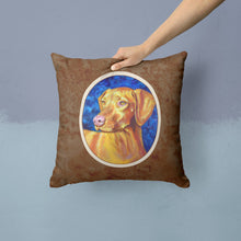 Load image into Gallery viewer, Vizsla Throw Pillow - 14x14 Decorative Pillow – Art for Your Home &amp; Patio 7289PW1414