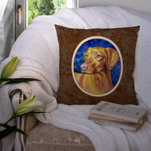 Load image into Gallery viewer, Vizsla Throw Pillow - 14x14 Decorative Pillow – Art for Your Home &amp; Patio 7289PW1414