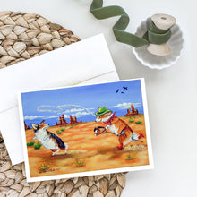 Load image into Gallery viewer, Corgi Greeting Cards -  Blank Note Cards – 8-Pack of Artist-Designed Cards with Envelopes