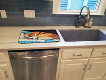 Load image into Gallery viewer, Corgi Dish Drying Mat – Absorbent, Artistic Kitchen Essentials 7291DDM