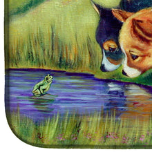 Load image into Gallery viewer, Corgi Dish Drying Mat – Absorbent, Artistic Kitchen Essentials 7292DDM