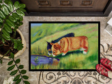 Load image into Gallery viewer, Corgi Doormat Doormat - Large 24x36 – Indoor/Outdoor Floor Mat